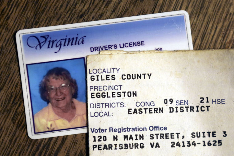 Virginia Voter Id Card